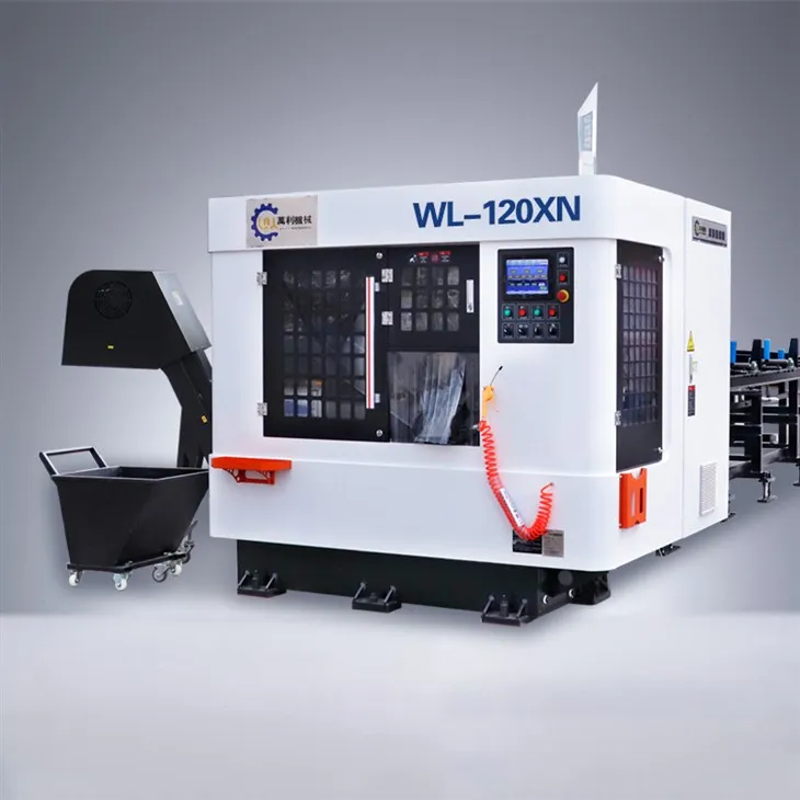 Shandong Wanli Machinery High Speed Circular Saw Machine Selects WL120XN Specialized Sawing Machine For Cutting Metal Bar Materials